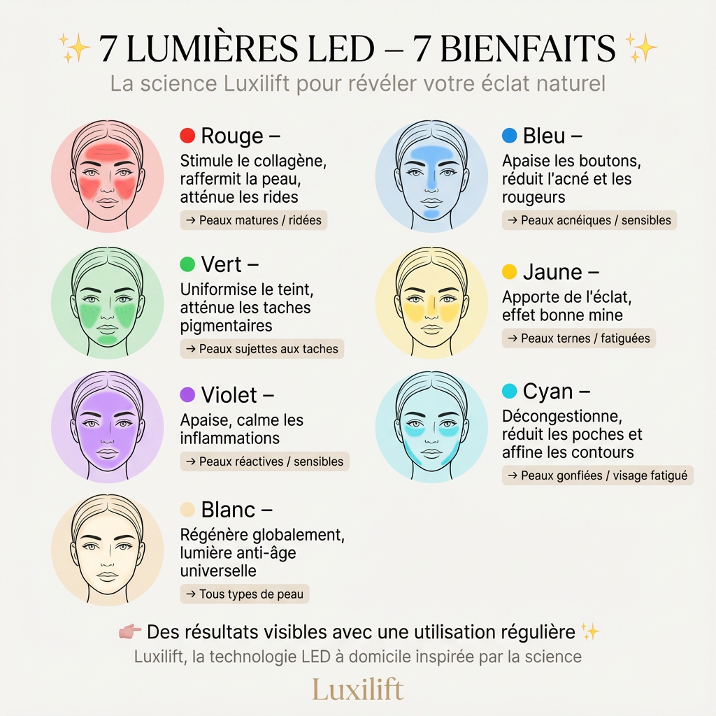 Sculpteur LUXILIFT LED 7-en-1